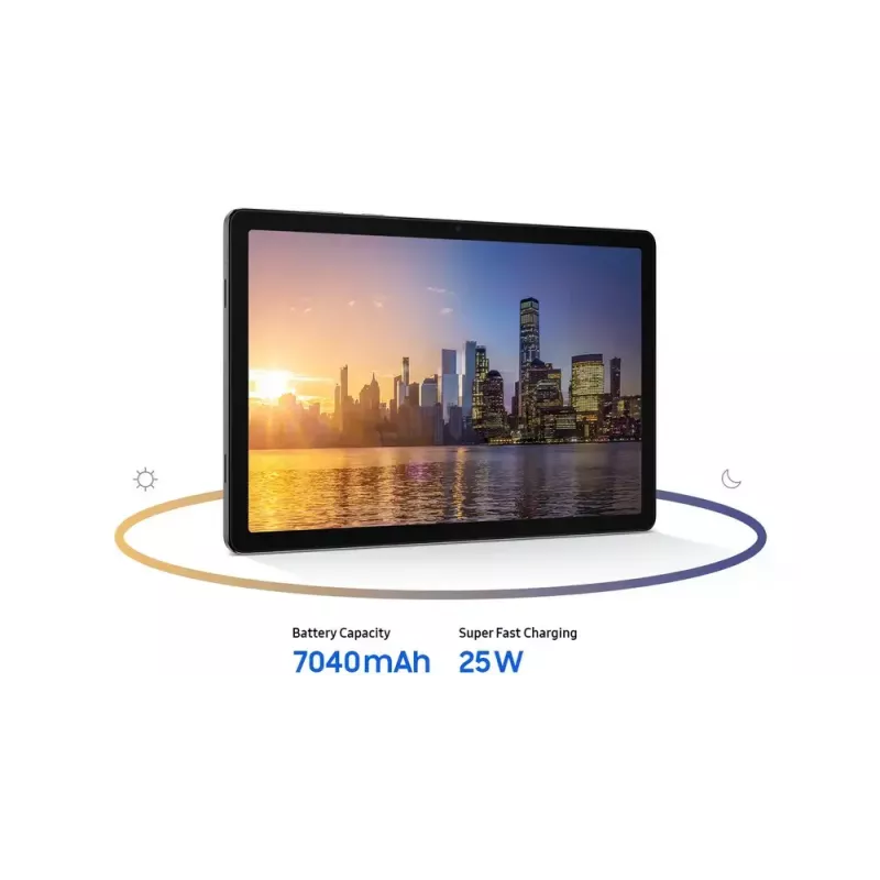 Samsung Galaxy Tab A11+ 5G SM-X236BZAPEUE tableta, 11 pulgadas 1920x1200 WUXGA, 8 GB de RAM, 256 GB, cámara trasera de 8 MP, cámara frontal de 5 MP, 7040 mAh, IP42, Android 16, gris
