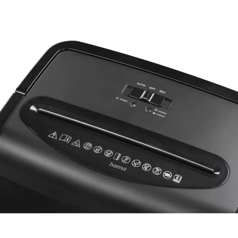 Hama Prime M80 destructora de documentos microcorte 68 dB 22 cm negro