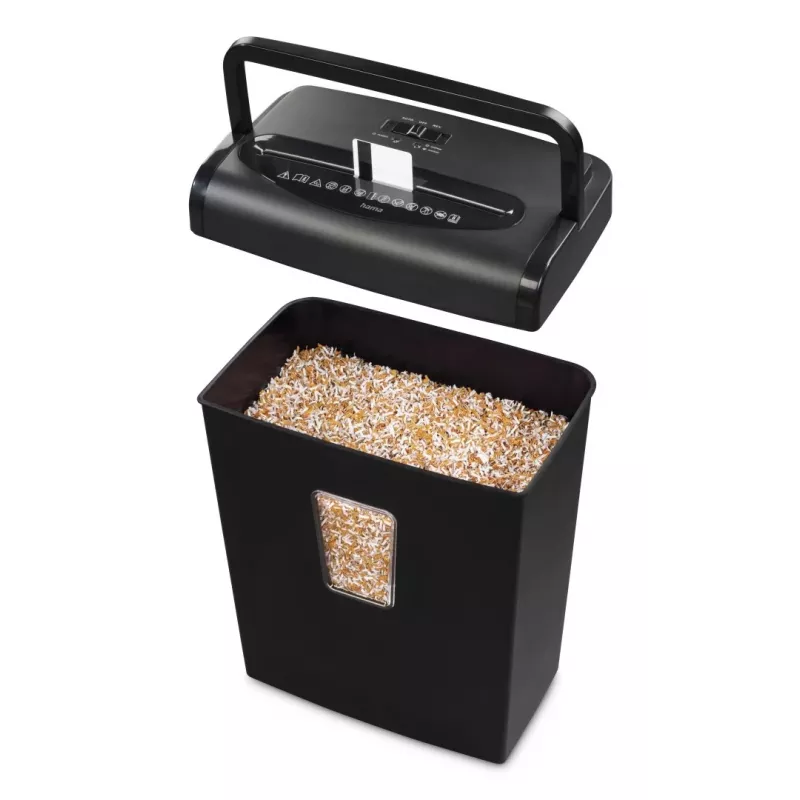 Hama Prime M80 destructora de documentos microcorte 68 dB 22 cm negro
