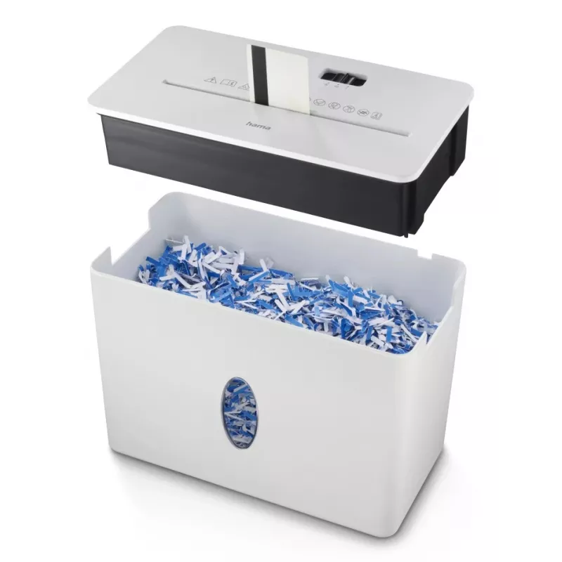Hama Safe X40-W destructora de documentos corte cruzado 64 dB 22 cm blanco