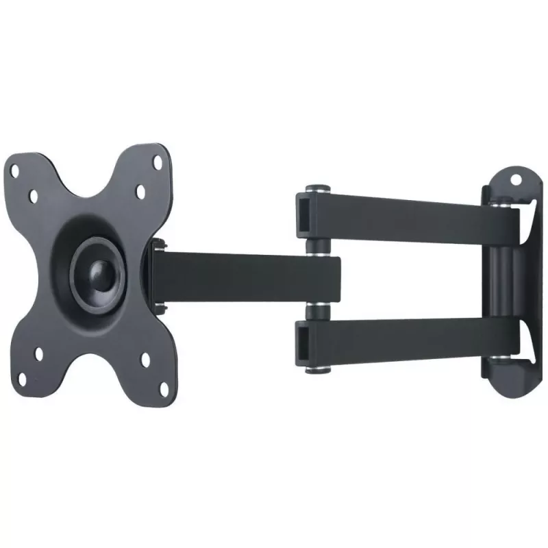Techly soporte de pared para LCD LED 33-76,2 cm (13-30 inch) inclinable 2 articulaciones negro ICA-LCD 923B