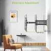 Techly soporte de pared para LCD LED 33-76,2 cm (13-30 inch) inclinable 2 articulaciones negro ICA-LCD 923B