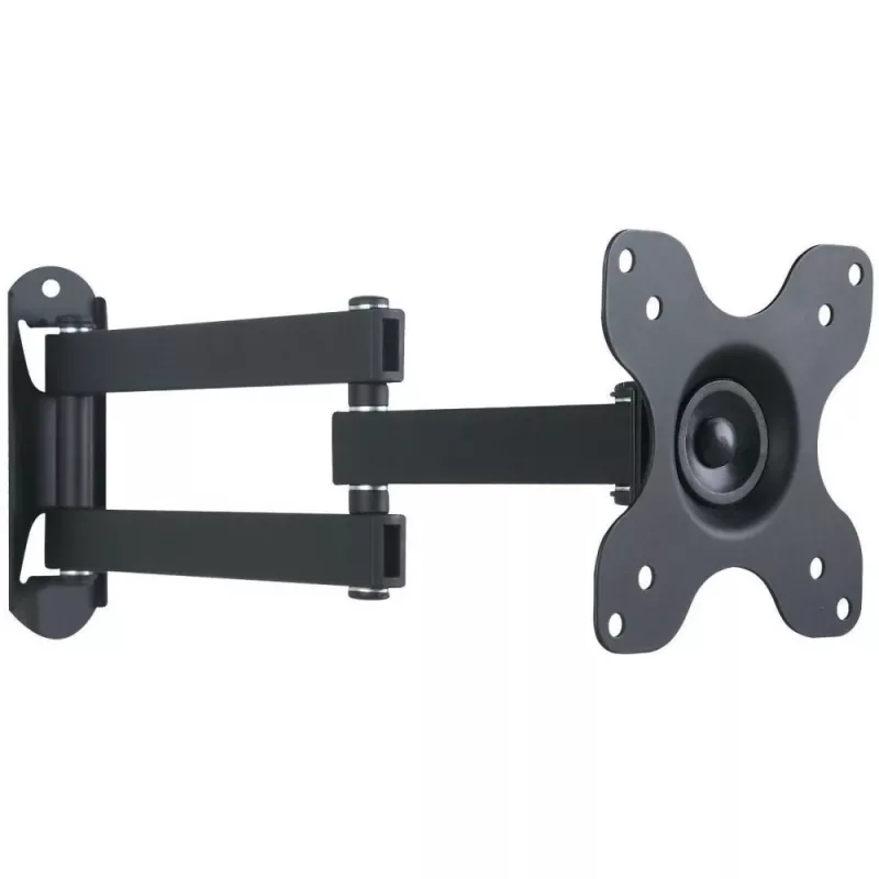 Techly soporte de pared para LCD LED 33-76,2 cm (13-30 inch) inclinable 2 articulaciones negro ICA-LCD 923B