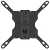 Manhattan soporte de pared para TV y monitores (inclinable y orientable, 2 articulaciones), para pantallas de 33 cm (13 inch) a 106,7 cm (42 inch), compatibilidad VESA: todas entre 75x75 mm y 200x200 mm – comprueba las dimensiones de los cuatro orificios de montaje en la parte posterior de la pantalla para asegurar la compatibilidad, máx. 20 kg, soporte