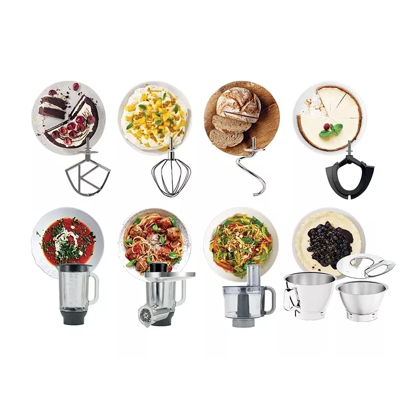 Kenwood KVC85.594SI robot de cocina batidora de pie 1200 W plata