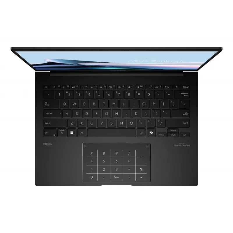 Portátil ASUS ZenBook 14 OLED UM3406KA — 14 inch 3K OLED, AMD Ryzen AI 5 340, 16 GB RAM, 512 GB SSD, Windows 11 Home, negro