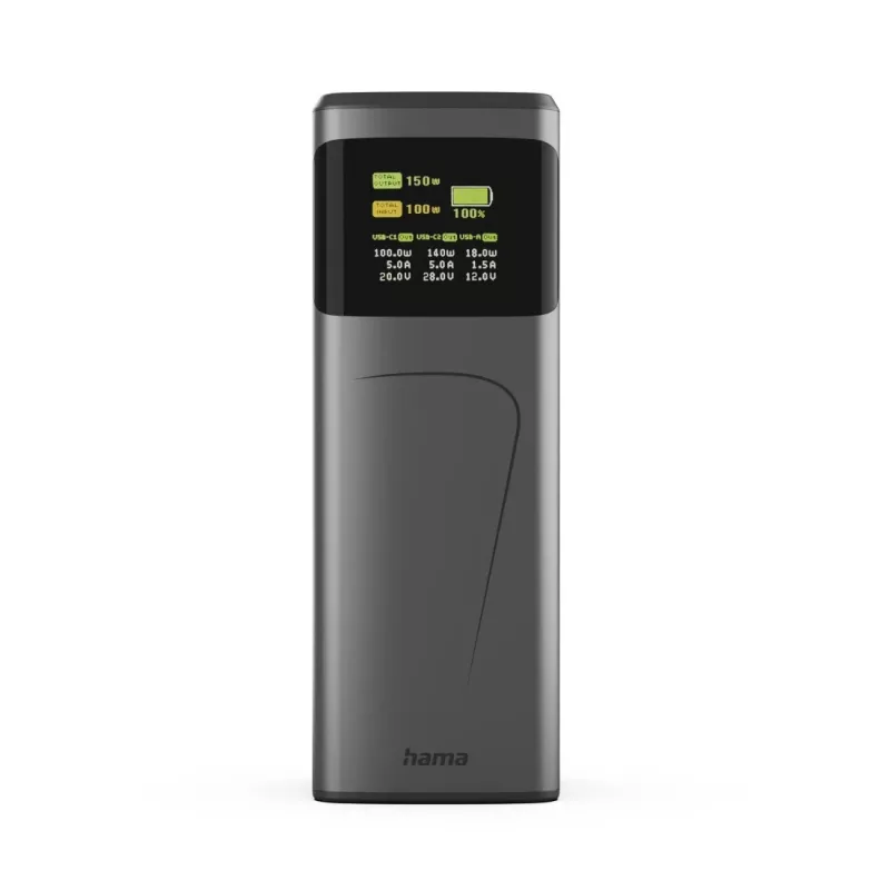 Hama High Power litio-ion (Li-Ion) 24000 mAh gris