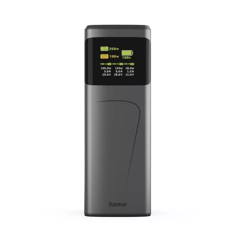 Hama High Power litio-ion (Li-Ion) 24000 mAh gris