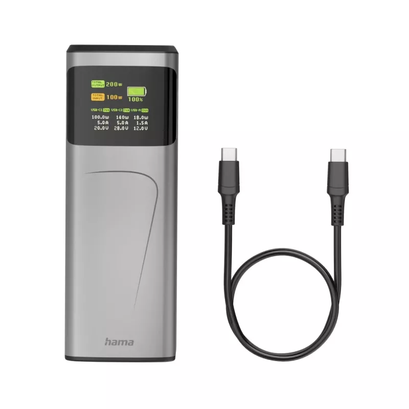Hama High Power litio-ion (Li-Ion) 24000 mAh gris