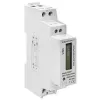 Medidor de energía monofásico QOLTEC 50887 1 fase 230V LCD delgado
