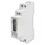 Medidor de energía monofásico QOLTEC 50887 1 fase 230V LCD delgado