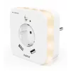 Luz nocturna de enchufe Hama 00223507 blanco cálido LED 3000K