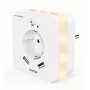 Luz nocturna de enchufe Hama 00223507 blanco cálido LED 3000K