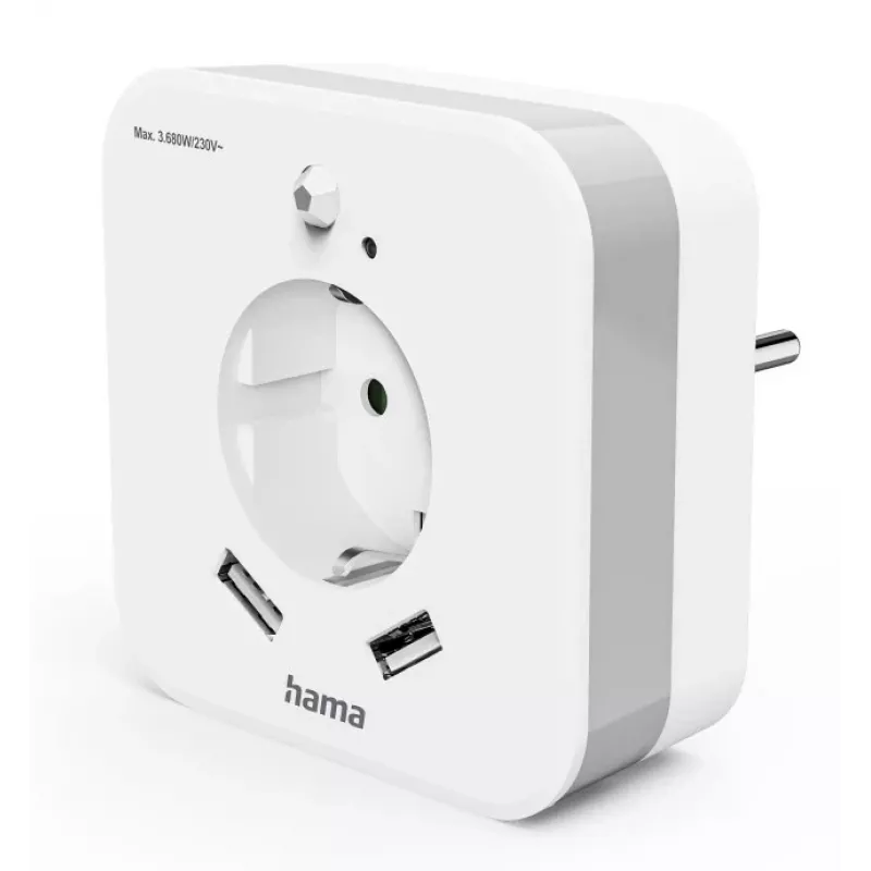 Luz nocturna de enchufe Hama 00223507 blanco cálido LED 3000K