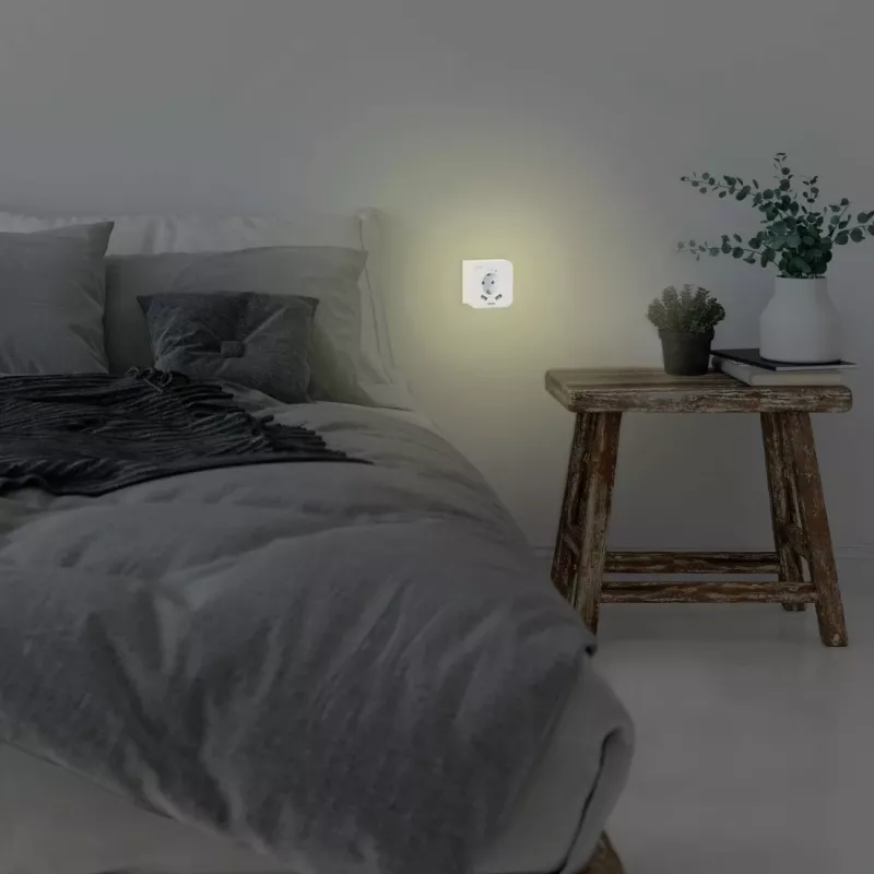 Luz nocturna de enchufe Hama 00223507 blanco cálido LED 3000K