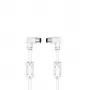 Cable coaxial Hama 00205056 1,5 m blanco conector coaxial