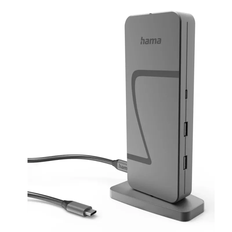 Hama Connect2Office Speed USB 3.2 Gen 1 (3.1 Gen 1) Type-C 40000 Mbit/s Antracita