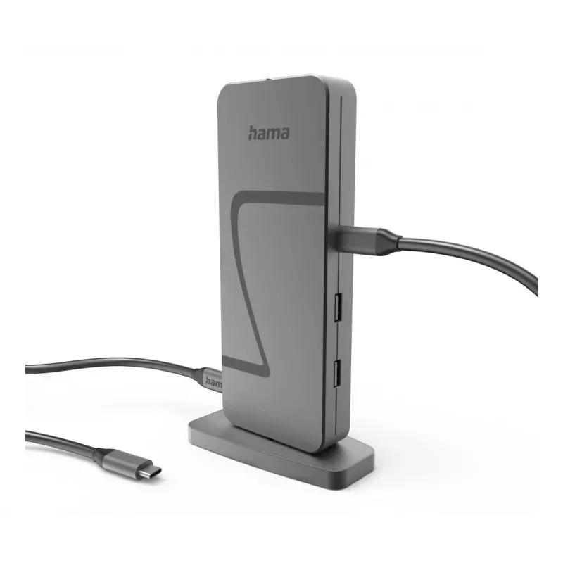 Hama Connect2Office Speed USB 3.2 Gen 1 (3.1 Gen 1) Type-C 40000 Mbit/s Antracita