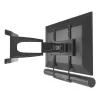 Soporte para altavoz Hama 00220884 Negro soporte para TV capacidad 20 kg