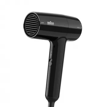 Secador de pelo BRAUN BRHD150E 1500W diseño compacto, 1500 W, mango plegable