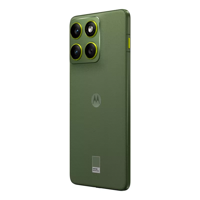 Smartphone Motorola edge 70 — 6,7 pulgadas P-OLED, Snapdragon 7 Gen 4, 12 GB RAM, 512 GB, Dual SIM, 4800 mAh, Verde, IP68/IP69