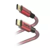 Cable USB Hama Reflective USB 2.0 1,5 m USB C Rojo