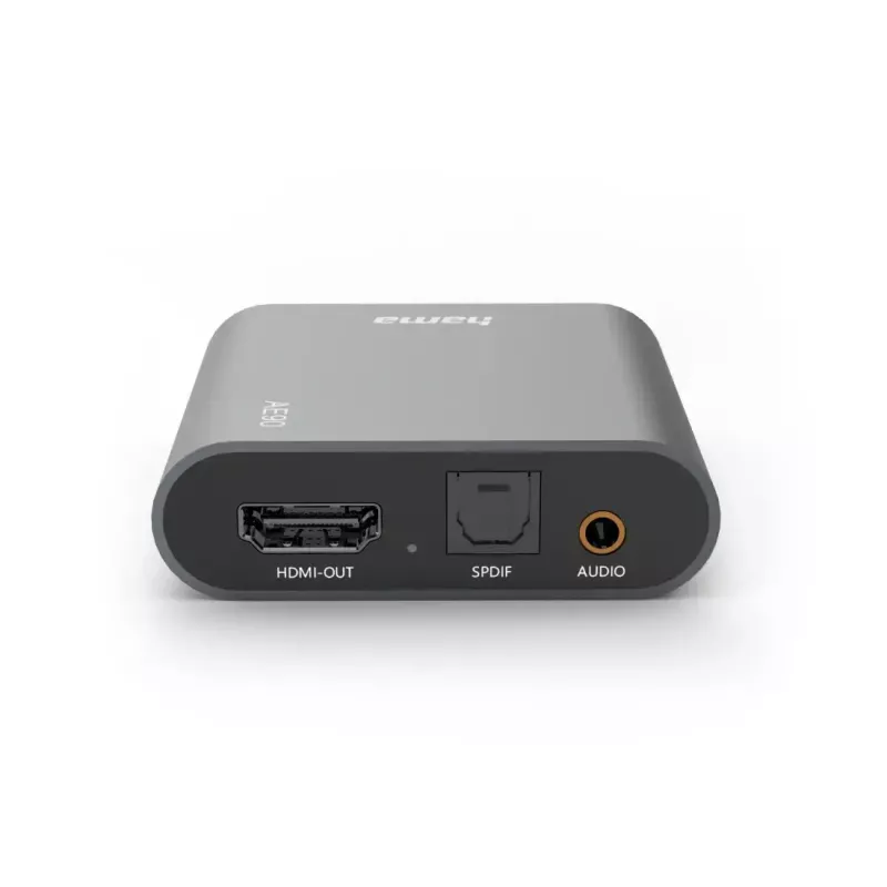 Divisor de audio Hama 00205100 Plata HDMI 3,5 mm
