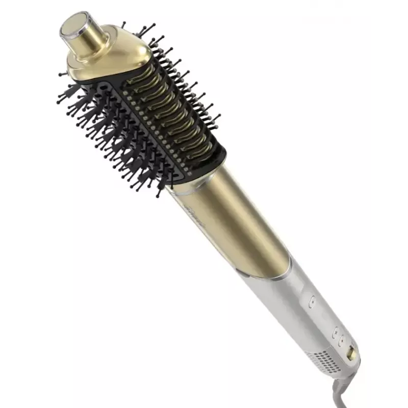 Shark HD6051SEU Airflow Multistyler Herramienta de peinado, dorado, 1500 W, 2,44 m