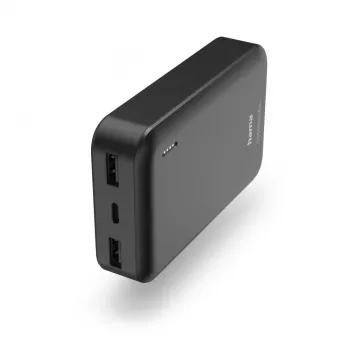 Batería externa Hama 00201708 polímero de litio (LiPo) 10000 mAh Antracita