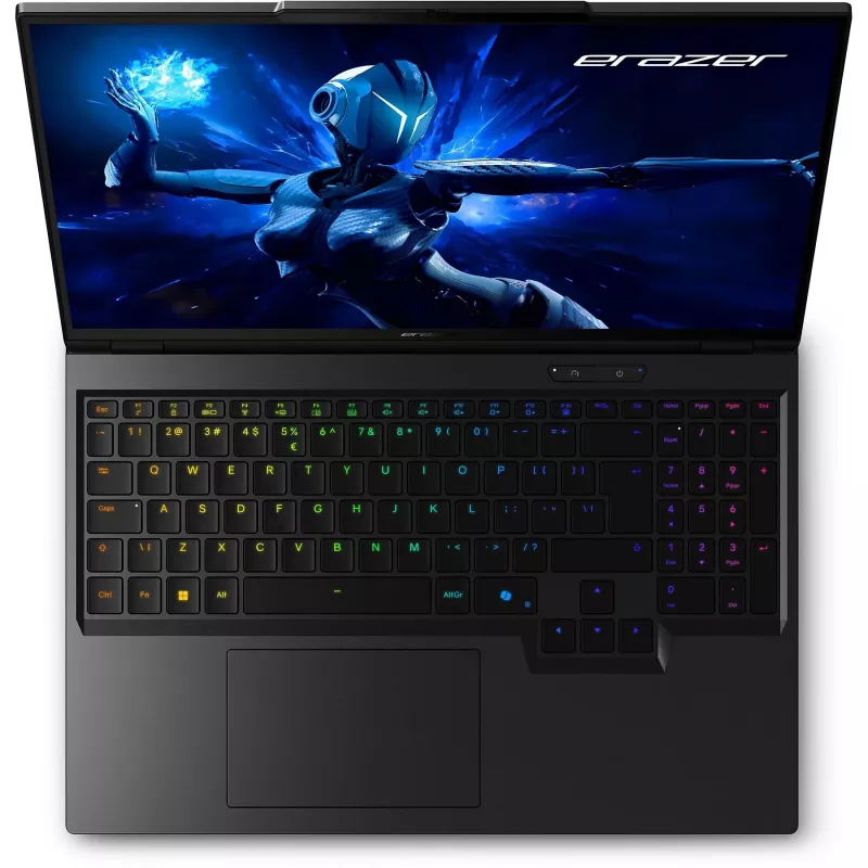 ERAZER Beast 16 X1 Ultimate MD62733NL portátil, 40,6 cm (16 pulgadas) Quad HD+ 2560x1600, Intel Core Ultra 9 275HX, 32 GB DDR5, 2 TB SSD, NVIDIA GeForce RTX 5080, Windows 11 Home, negro