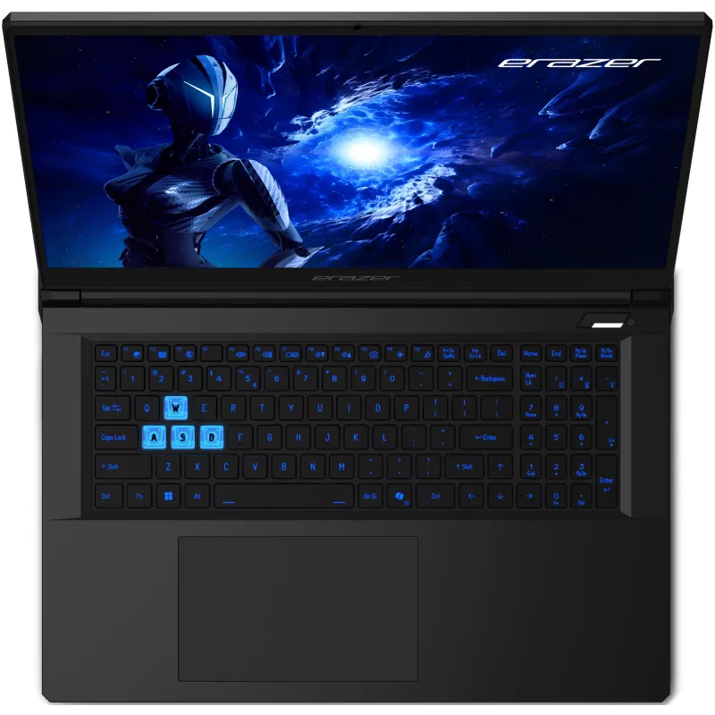 ERAZER Scout 17 E1 MD62758 portátil, Intel Core 5 210H, 43,9 cm (17,3 pulgadas) Full HD 1920 x 1080, 16 GB DDR5-SDRAM, 1 TB SSD, NVIDIA GeForce RTX 5050, Wi-Fi 6, Windows 11 Home, negro