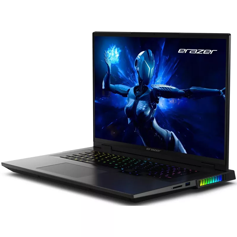 Portátil ERAZER Beast 18 X1, Intel Core Ultra 9 275HX, 45,7 cm (18 pulgadas) Quad HD+ 2560 x 1600, 32 GB DDR5-SDRAM, 2 TB SSD, NVIDIA GeForce RTX 5090, Windows 11 Home, negro