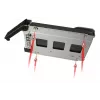 Bandeja para unidad Icy Dock MB991TRAY-B negro plata