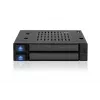 ICY DOCK flexiDOCK MB522SP-B - Carcasa para unidades de almacenamiento - 2.5 (6,4 cm) - Negro (MB522SP-B)