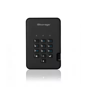 HDD iStorage 2 TB USB 3.2 diskAshur2 Negro IS-DA2-256-2000-B