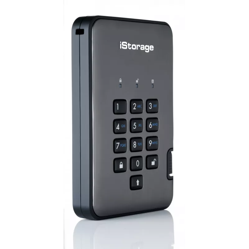 Unidad SSD iStorage 512 GB 2,5 pulgadas USB 3.2 IS-DAP2-256-SSD-512-C-G