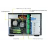 Carcasa de ordenador Supermicro SuperWorkstation 7049A-T Rack 4U Negro