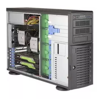 Carcasa de ordenador Supermicro SuperWorkstation 7049A-T Rack 4U Negro