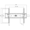 Soporte de pared InLine 23117A para TFT LED Plasma 32-70 pulgadas