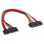 InLine Cable de datos + alimentación SATA SATA 6Gb/s macho / hembra 0.50m