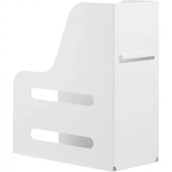 Sujetador de documentos Slatwall InLine 23182C blanco acero 261x122x291mm
