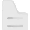 Sujetador de documentos Slatwall InLine 23182C blanco acero 261x122x291mm