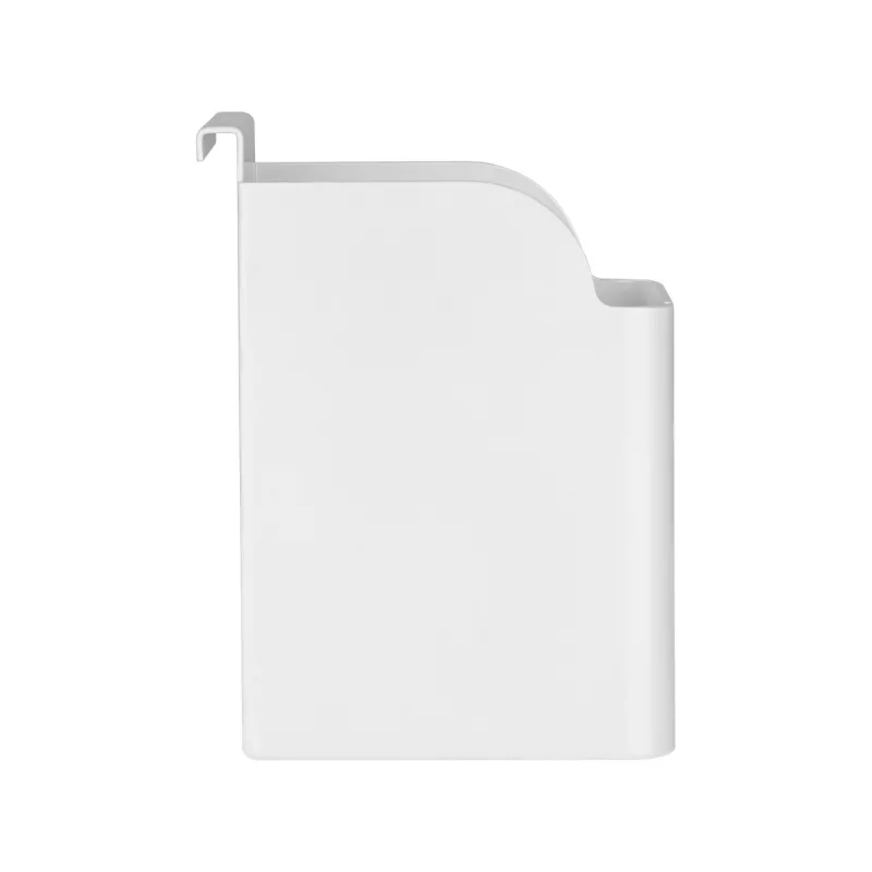 Caja de bolígrafos Slatwall InLine, blanca, acero, 1 kg, 68x70x100 mm