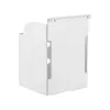 Caja de bolígrafos Slatwall InLine, blanca, acero, 1 kg, 68x70x100 mm