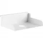 Estante pequeño para panel perforado InLine blanco 180 mm x 120 mm x 55 mm