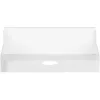 Estante pequeño para panel perforado InLine blanco 180 mm x 120 mm x 55 mm