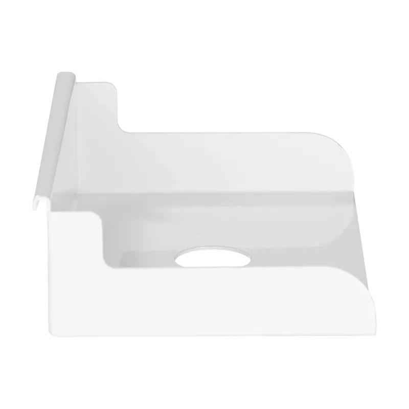 Estante pequeño para panel perforado InLine blanco 180 mm x 120 mm x 55 mm
