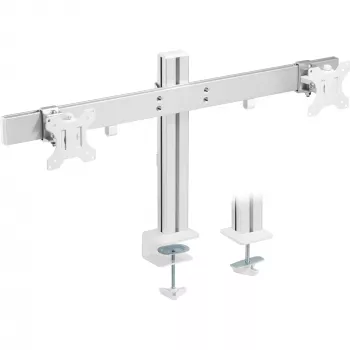 Soporte de sobremesa de aluminio InLine para 2 monitores de hasta 32