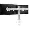 Soporte de sobremesa de aluminio InLine para 2 monitores de hasta 32