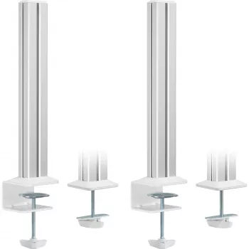 Columna InLine 23181B aluminio blanco 43 mm de altura pack de 2